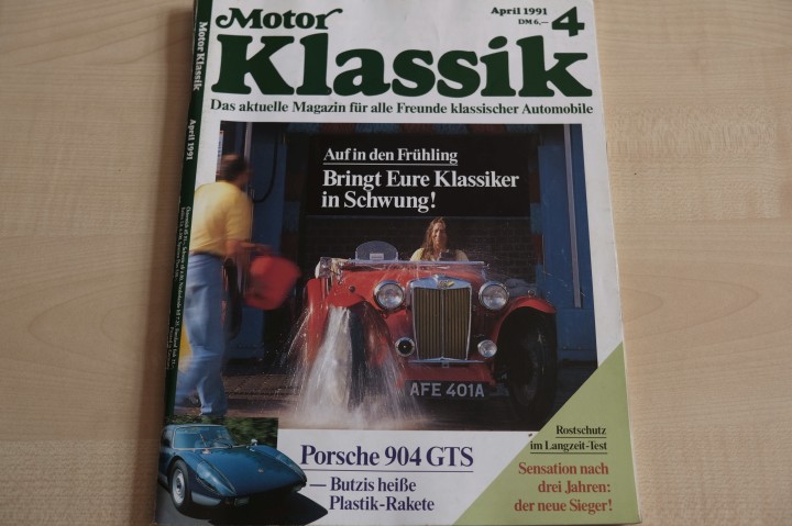 Deckblatt Motor Klassik (04/1991)